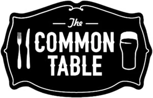 The Common Table — fork and beer glass logo
